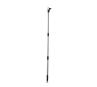 GOWENIC Ouvre-poteau de Fenêtre Réglable en Acier Inoxydable |Tige à Crochet de 6,56 Pieds pour Stores de Lucarne, Accès au Grenier