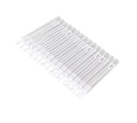 GOWENIC Paquet de 50 Petites Baguettes à Bulles en Vrac |Bâtons Transparents étanches pour Cadeaux de Fête, Anniversaires