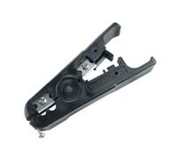 GOWENIC Pince à Dénuder Manuelle pour Câble Coaxial |Outil de Dénudage pour Fil Coaxial Ethernet de Ligne Téléphonique (BLACK)