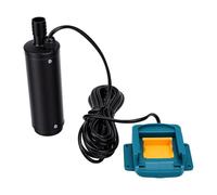 GOWENIC Pompe de Transfert d'eau sans Fil 635 GPH Compatible avec Batterie 18 V, Pompe Submersible Portable 100 W pour Piscine, étang, Jardin, Camping, Drainage, Irrigation avec Hauteur de Levage