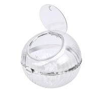 GOWENIC Support de Rangement pour Dosettes de café Clair, Contenant pour | Visibilité transparente, stockage polyvalent des boissons, protection contre la poussière.