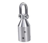 GOWENIC Tête d'extracteur de Câble en Acier Inoxydable |Fixation de Traction de Fil pour Conducteurs en Cuivre et Aluminium de 3/0 à 350 MCM, capacité de 4 000 Lb