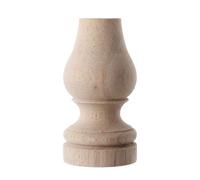 GOXQIT 4 pièces Artisanat de décoration en Bois Vintage pour Meubles | Pieds de siège d'armoire sculptés, pieds de meubles, décoration de maison(Color 8)