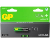 GP 10 piles alcalines AA (LR6) Ultr 1,5V