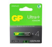 GP 4 piles alcalines AAA (LR03) Ultr 1,5V