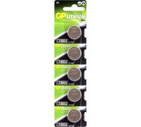GP 5 piles bouton lithium CR2032 (DL2032) 3V