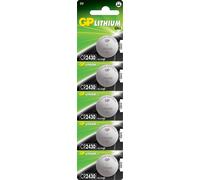 GP 5 piles bouton lithium CR2430 (DL2430) 3V