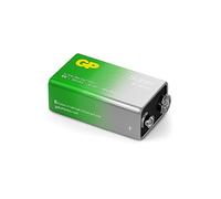 GP Batterie Super alcaline 9 V 6LR61 9 V, avec Haute densité d'énergie, Nouvelle Technologie G-Tech Longlife, 1 pièce