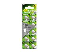 G & P Naturarznei Piles 186 / LR43 – Alcaline 1,5 V – Lot de 10