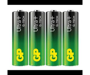 GP Batteries 151422 - Pack de 4 Piles Alcalines AA 1.5V à Usage Unique