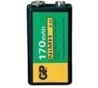GP Batteries Batterie bloc 9 V NiMH 6LR61 170 mAh 9,6 V 1 pc.