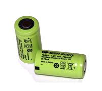 GP Batteries GP 2/3 AA Akku, Flat-Top 750 mAh