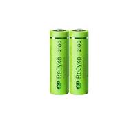 GP ReCyko LR6/AA 2100mAh - Pack de 2 accus rechargeables NiMH