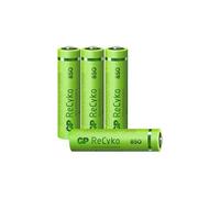 1x4 GP ReCyko NiMH Batteries AAA 850mAH, Ready to Use