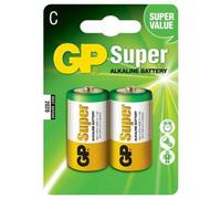GP Batteries Piles Super Alcaline 1,5 V Type C (LR14) Lot de 2