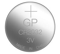 GP Batteries - Pile bouton Lithium CR2032 3V - Pack de 2 - Acier inoxydable - Batterie à usage unique