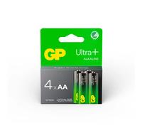 GP Batteries Piles alcalines 151422 AA (LR6) 1,5V – Pack de 4 à usage unique