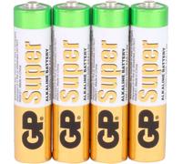 G & P Naturarznei Pile AAA Super alcaline 1,5 V Blister de 4