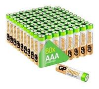 G & P Naturarznei Piles Super LR3 (AAA) alcalines 1,5 V – 80 pièces