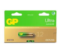 12 Piles Alcalines AA / LR6 GP Ultra