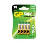Gp_battery piles alcalines AAA LR03 - Lot de 4