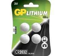 Gp_battery Piles bouton CR2032 - Lot de 4
