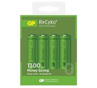 GP Blister de 4 piles rechargeables AA 1300 mAh NiMH