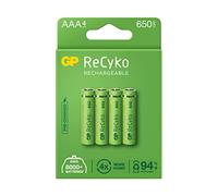 GP Blister de 4 piles rechargeables AAA EkoPower