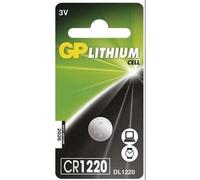 Pile CR1220 GP Bouton Lithium 3V
