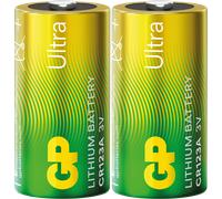 Pile au lithium GP Ultra CR123A (2x)
