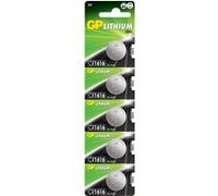 GP Batteries – Batterie au lithium CR1616 3 V – Lot de 5 sous blister
