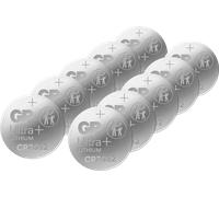 GP CR2032 10X - Pile bouton au lithium 3 V 20 x 3,2 mm, lot de 10