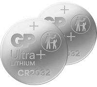 GP CR2032 2X - Lot de 2 piles bouton au lithium 3 V 20 x 3,2 mm
