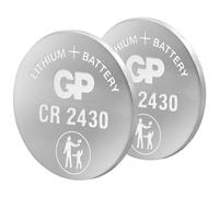 GP CR2430 Pile bouton au lithium, 3 V, Blister de 4