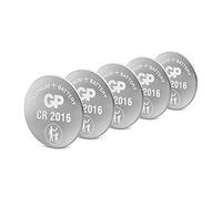 GP Lithium Pile 3V CR2016 - Lot de 5