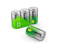 G & P Naturarznei – Piles alcalines Super LR20 (D) 1,5 V G-Tech-Longlife – Lot de 4