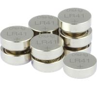 GP LR 41 10X - Pile bouton alcaline, 24 mAh, LR41 / V3GA, lot de 10