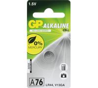 G & P Naturarznei Pile bouton A76 / LR44 alcaline 1,5 V 110 mAh