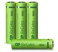 GP NiMH ReCyko AAA 950mAh 1,2V rechargeable, 4 pièces
