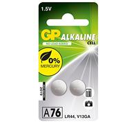 GP Pile alcaline-u2 a76F 1,5 v aG13/lR44 (Lot de 2)-sous Blister