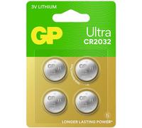 GP Pile bouton CR 2032 3 V 4 pc(s) 220 mAh lithium Ultra