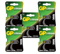 GP Pile photo lithium CR123A 3V - x5