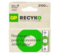 Pile rechargeable GP LR06 ReCyckO lot de 4 2100mAh