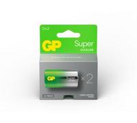 2 Piles Alcalines D / LR20 GP Super