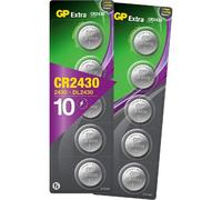 GP Piles CR2430 - Lot de 10
