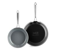 GP-PORP TBL 7545_Bl_DINF Opn Lot de 2 poêles à frire en aluminium