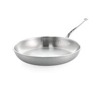 GreenPan Premier 5PLY Poêle Inox 18/10, 30 cm, Multicouche, Inox Poli, Compatible Induction, Lave-Vaisselle, Passe au Four 220 °C, Argent