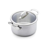GP-PRIER 5PLY mirror SS unc Cvd Casserole 16cm/1.58L