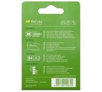 GP ReCyko - Batterie 4 x AAA - NiMH - (rechargeables) - 850 mAh G