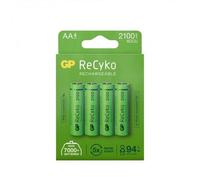 GP ReCyko LR6/AA 2100mAh - Pack de 4 accus rechargeables NiMH